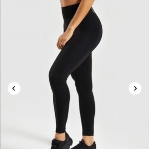 Gymshark Flex High Waisted sz:xs - black/charcoal
